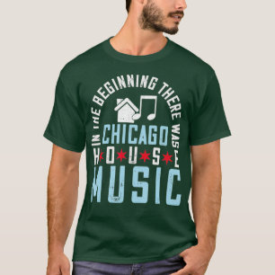 T-shirt Chicago House Music Disco DJ EDM Vintage