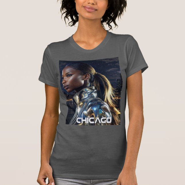 T-SHIRT CHICAGO - ILLINOIS (Devant)