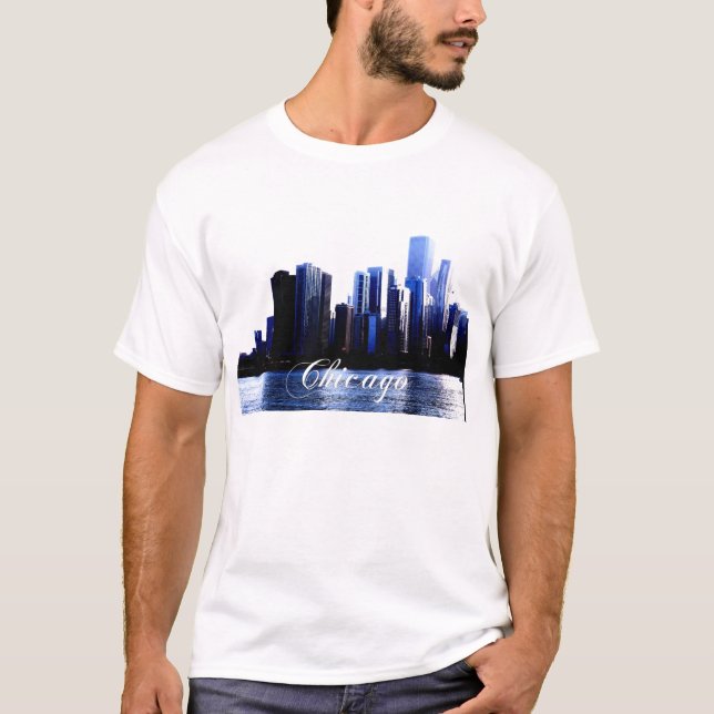 T-shirt Chicago Illinois (Devant)