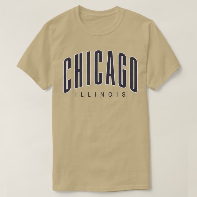 T-shirt Chicago Illinois Cool CH City IL Souvenir Women Me (Design devant)