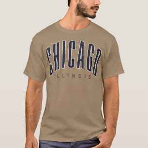 T-shirt Chicago Illinois Cool CH City IL Souvenir Women Me