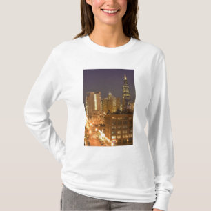 T-shirt Chicago, Illinois, Skyline de West Loop à