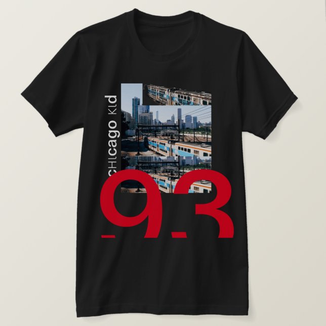 T-shirt Chicago Kid T Shirt (Design devant)