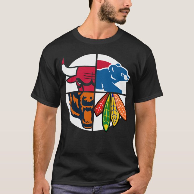 T-shirt Chicago Northside Sports (Devant)