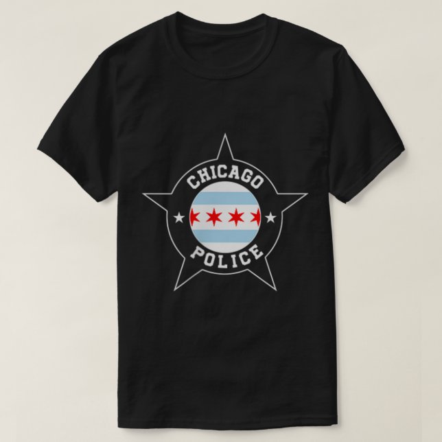 T-shirt Chicago Police T Shirt  CPD493 (Design devant)