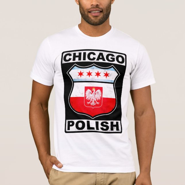 T-shirt Chicago Polonais American Tee (Devant)