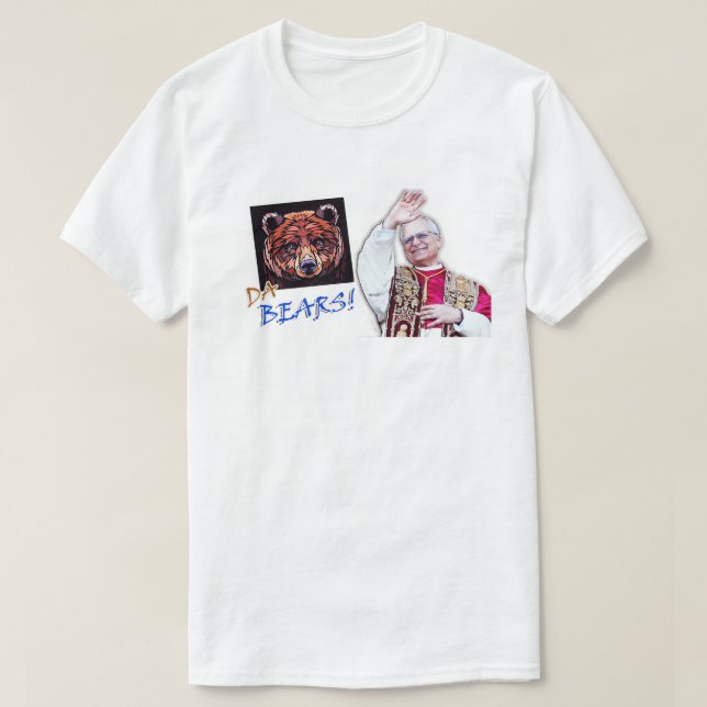 T-shirt Chicago Pride Bears & Pope Leo (Design devant)