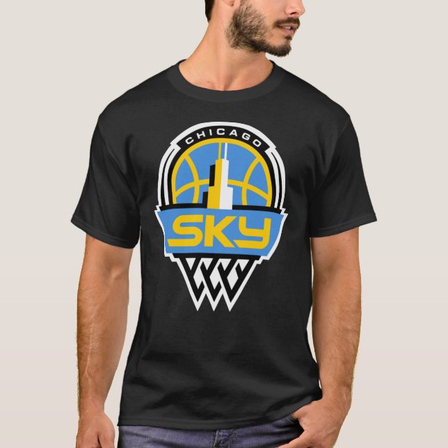T-Shirt Chicago Sky Tri-Blend (Devant)