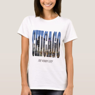 T-shirt Chicago Skyline