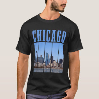 T-shirt Chicago Skyline Illinois Pride Chicago