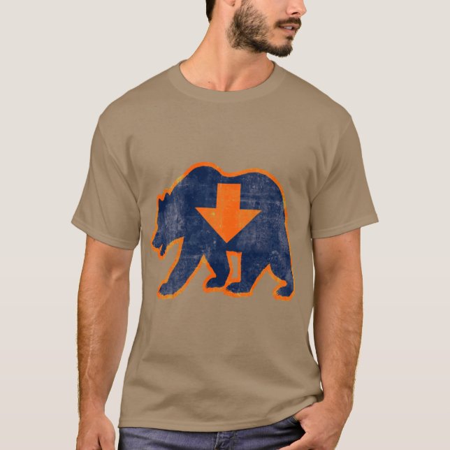 T-shirt Chicago Sports produit Bear Down Cadeaux design (Devant)