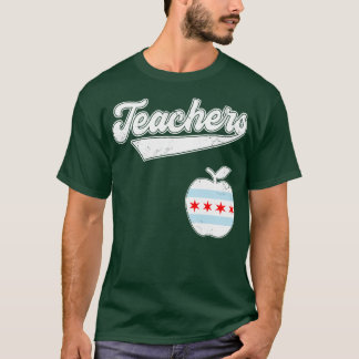 T-shirt Chicago Teachers Fund Notre Futur Red For Ed