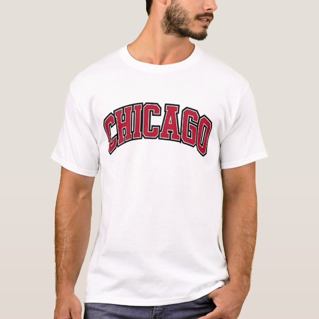 T-shirt Chicago Varsity (Devant)