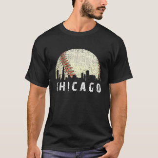 T-shirt Chicago Vintage Baseball détendu Gameday Retro