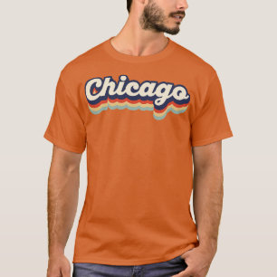 T-shirt Chicago Vintage Colors