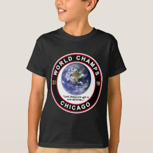 T-shirt Chicago World Champs 2010 - Fans de hockey