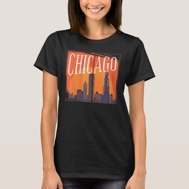 T-shirt Chicago Zip (Devant)