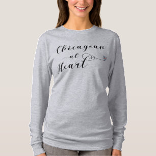 T-shirt Chicagoan Au Coeur Du Tee, Chicago