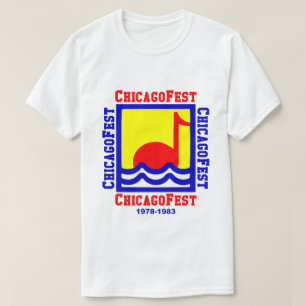 T-shirt ChicagoFest, Chicago IL (1978-1983)