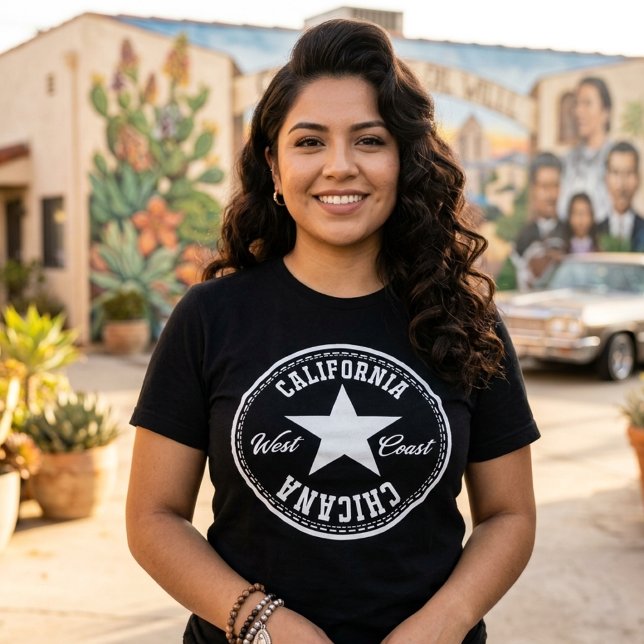 T-Shirt Chicana Californienne (California Chicana T-Shirt)