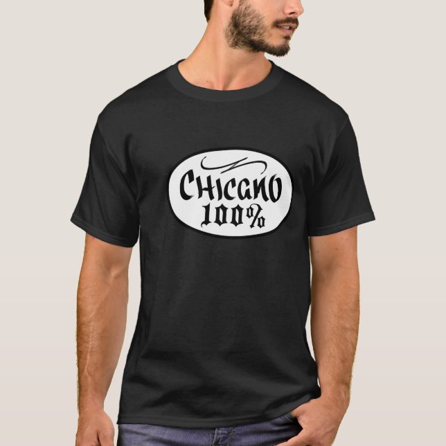 T-SHIRT CHICANO 100% (Devant)