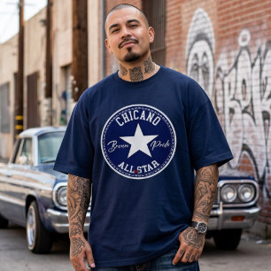 T-shirt Chicano All Star Brown Pride