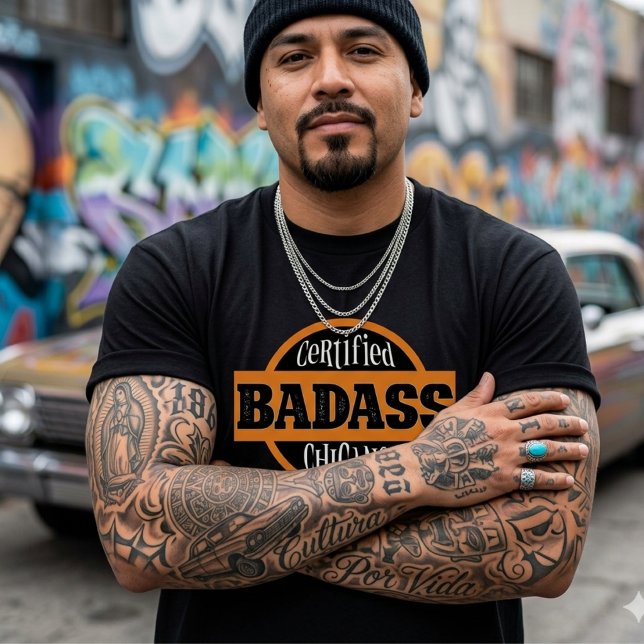 T-shirt Chicano certifié (Créateur téléchargé)