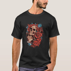 T-shirt Chicano Chicana La Raza Barrio Tatouage Art Décès