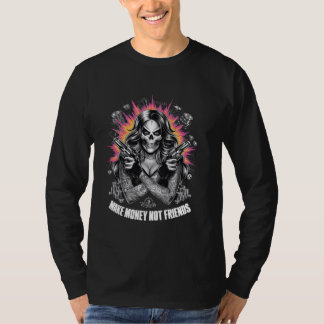 T-shirt Chicano Chicana La Raza Barrio Tatouage Art Décès