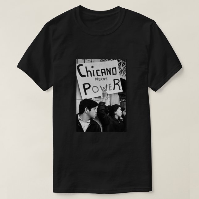 T-shirt Chicano power classic  (Design devant)