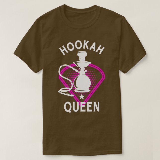 T-shirt Chicha Chisha Chaper Pipe d'eau (Design devant)