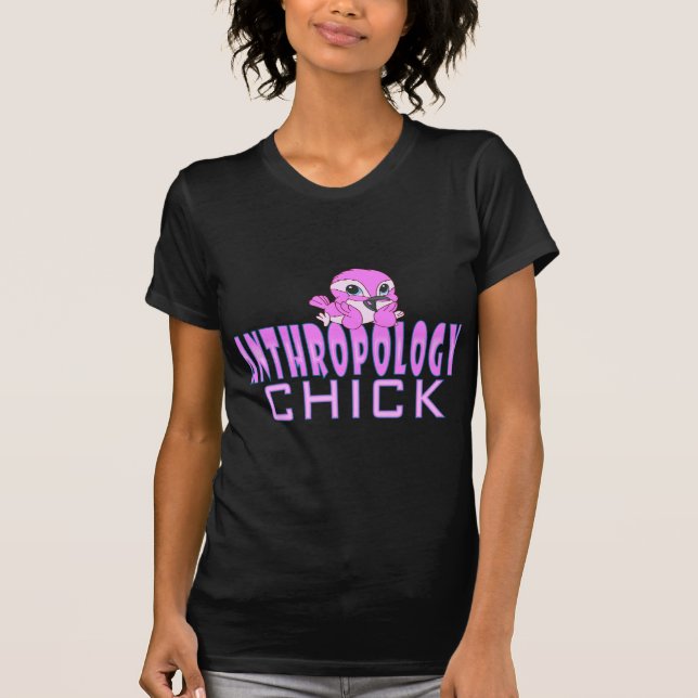 T-shirt Chick anthropologique (Devant)