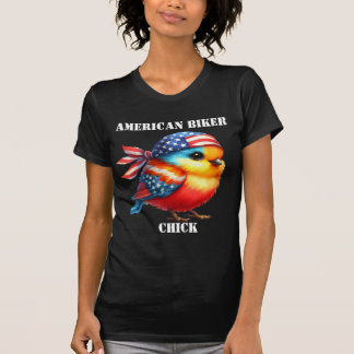 T-SHIRT CHICK BIKER