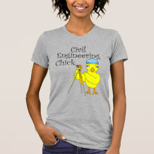 T-shirt Chick en génie civil