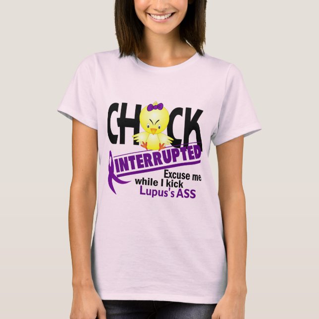 T-shirt Chick Interrompu 2 Lupus (Devant)