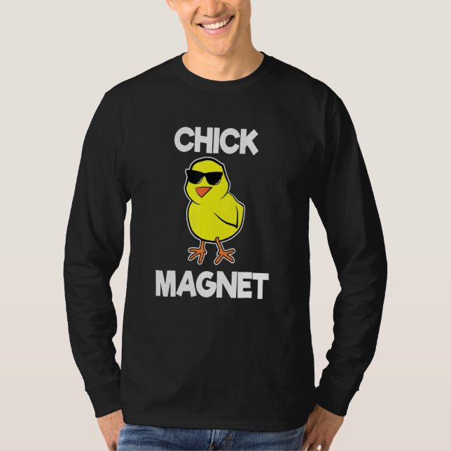 T-shirt Chick Magne Garçons Enfants Cool de Pâques poussin (Devant)