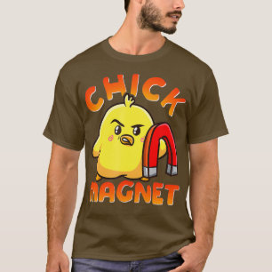 T-shirt Chick Magnet Funny Halloween Costume magnétique