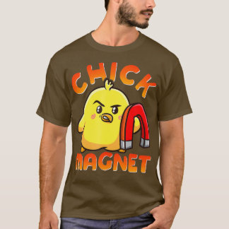 T-shirt Chick Magnet Funny Halloween Costume magnétique