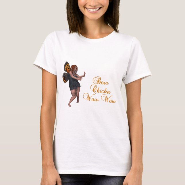 T-shirt Chicka d'arc wouah wouah (Devant)