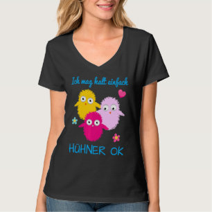 T-shirt Chicken Chick Dit Ferme agricole Ferme agricole