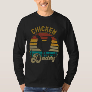 T-shirt Chicken Daddy Vintage Re