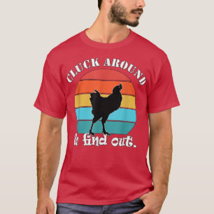 T-shirt Chicken Farmer Cluck autour et découvrez