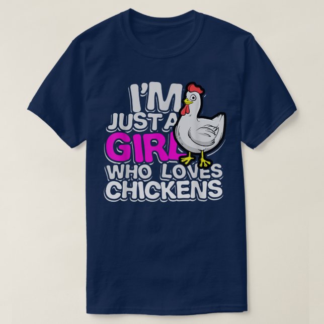 T-shirt Chicken Farmer Grower Backyard Flock Egg Hen  (Design devant)