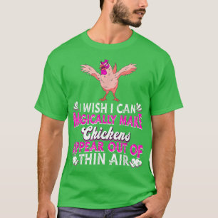 T-shirt Chicken Farming  Hen Rooster Magician Chicken Farm