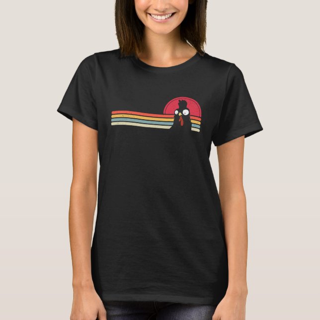 T-shirt Chicken Farming Retro Chicken Farmer Girls Boys Me (Devant)