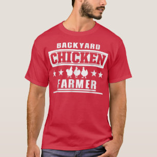 T-shirt Chicken Girls Farm Backyard Chicken Farmer 