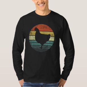 T-shirt Chicken Lover Funny Farmer Rétro Vintage ferme Ani