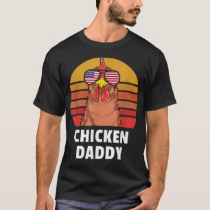 T-shirt Chicken Meilleur cluckin papa
