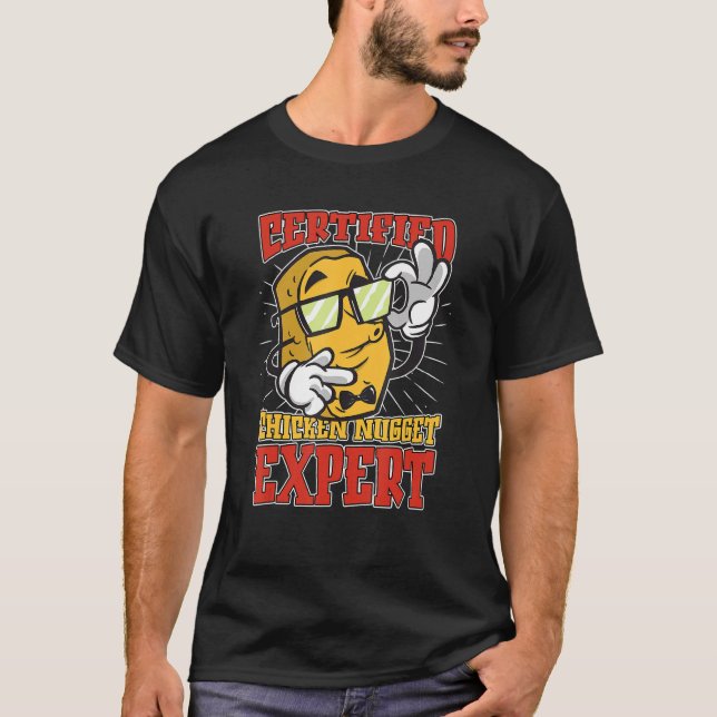 T-shirt Chicken Nugget Expert Nugget  Chicken Nuggets Fast (Devant)