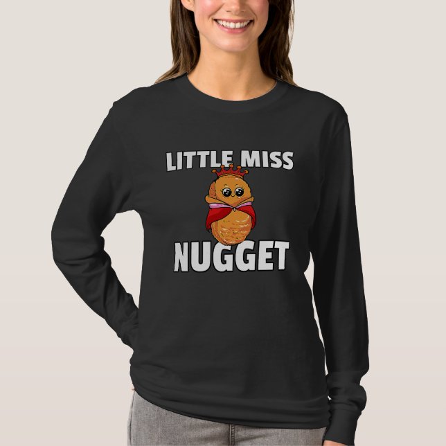 T-shirt Chicken Nugget For Girls  Chicken Nuggs (Devant)